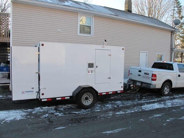 Yale Pest Thermal Remediation heat truck and equipment rig